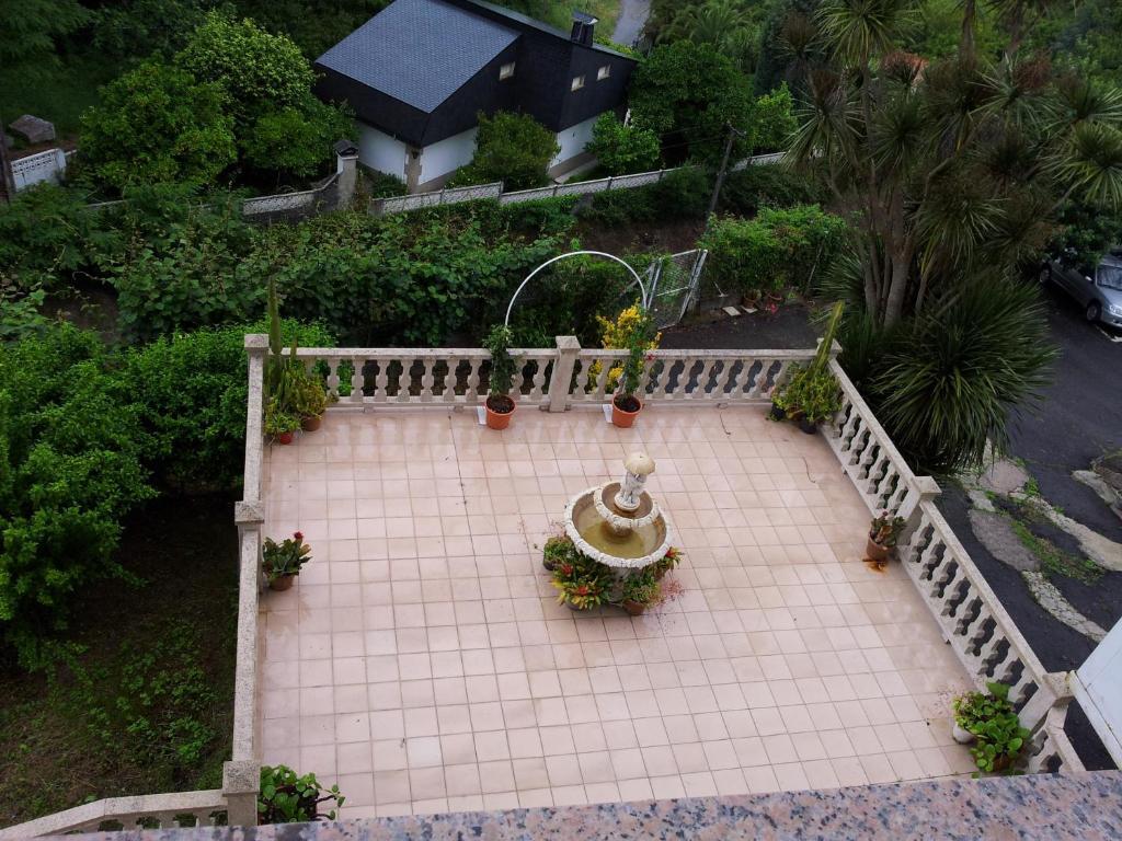 Hotel Santo Apostol Redondela Bagian luar foto